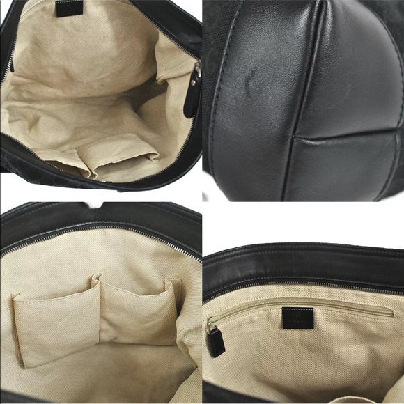 Authentic GUCCI unisex black Messenger bag - Picture 7 of 8